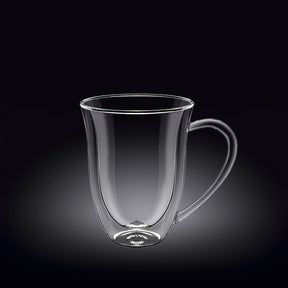 Wilmax Doppelwandige Tasse 250 ml Transparent WL-888725/A