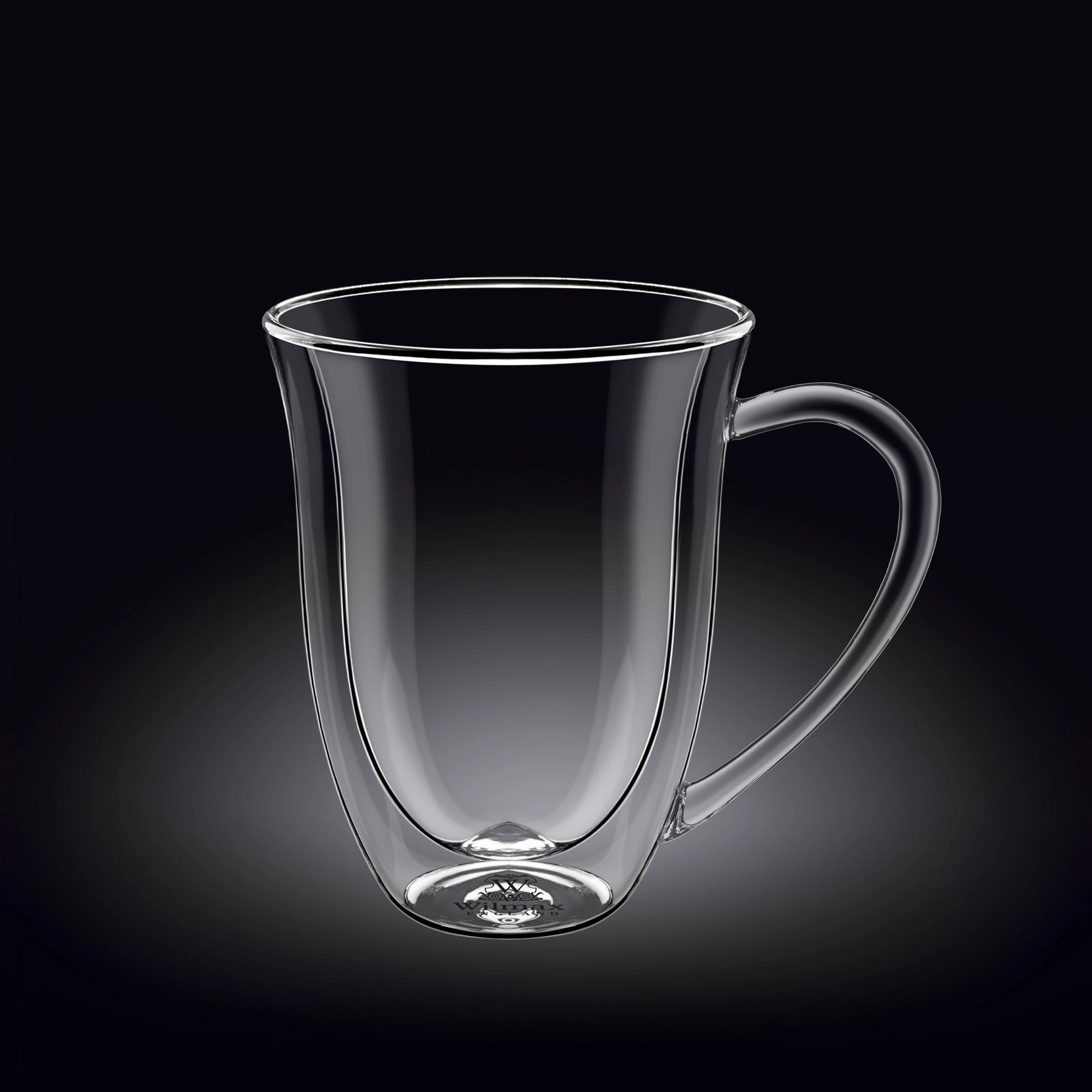 Wilmax Doppelwandiger Becher 300 ml Transparent WL-888726/A