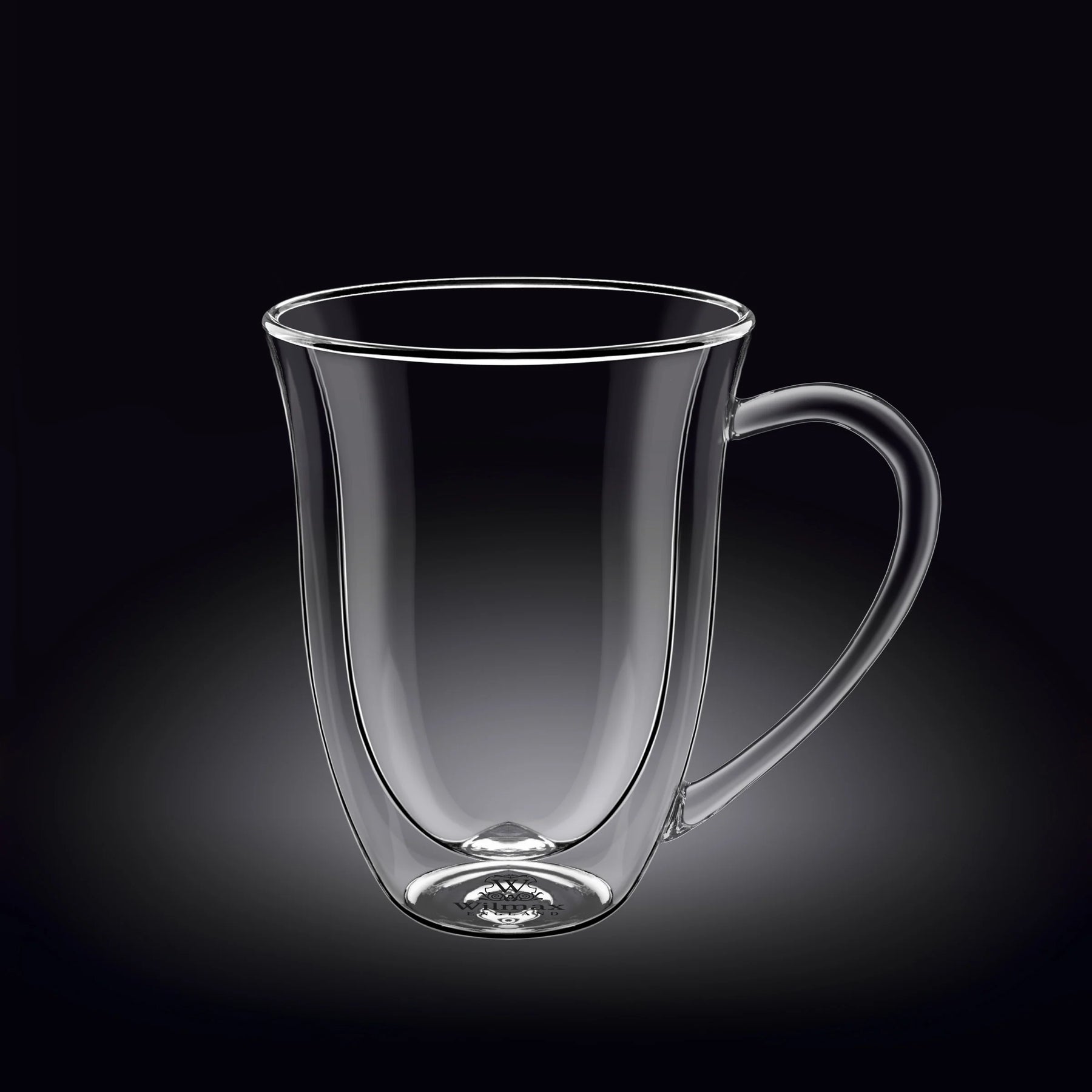 Wilmax Doppelwandiger Becher 300 ml Transparent WL-888726/A