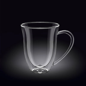 Wilmax Doppelwandiger Becher 300 ml Transparent WL-888726/A