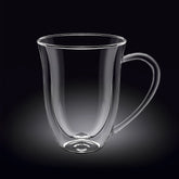 Wilmax Doppelwandiger Becher 400 ml Transparent WL-888727/A