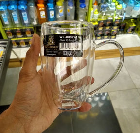 Wilmax Doppelwandiger Glasbecher 500 ml 4er Set WL-888742/A4