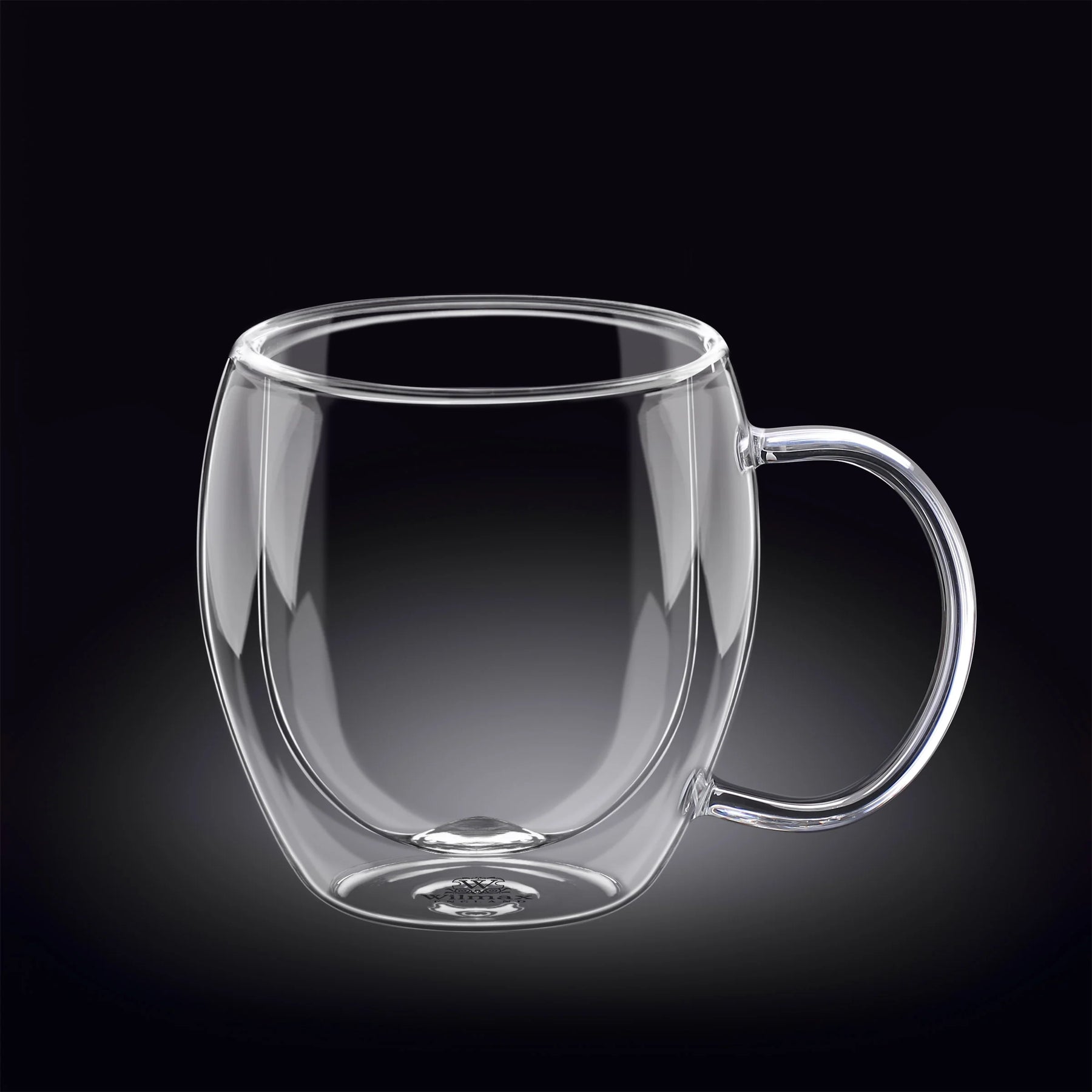 Wilmax Doppelwandige Tasse 500 ml Transparent WL-888749/A