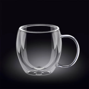 Wilmax Doppelwandige Tasse 500 ml Transparent WL-888749/A