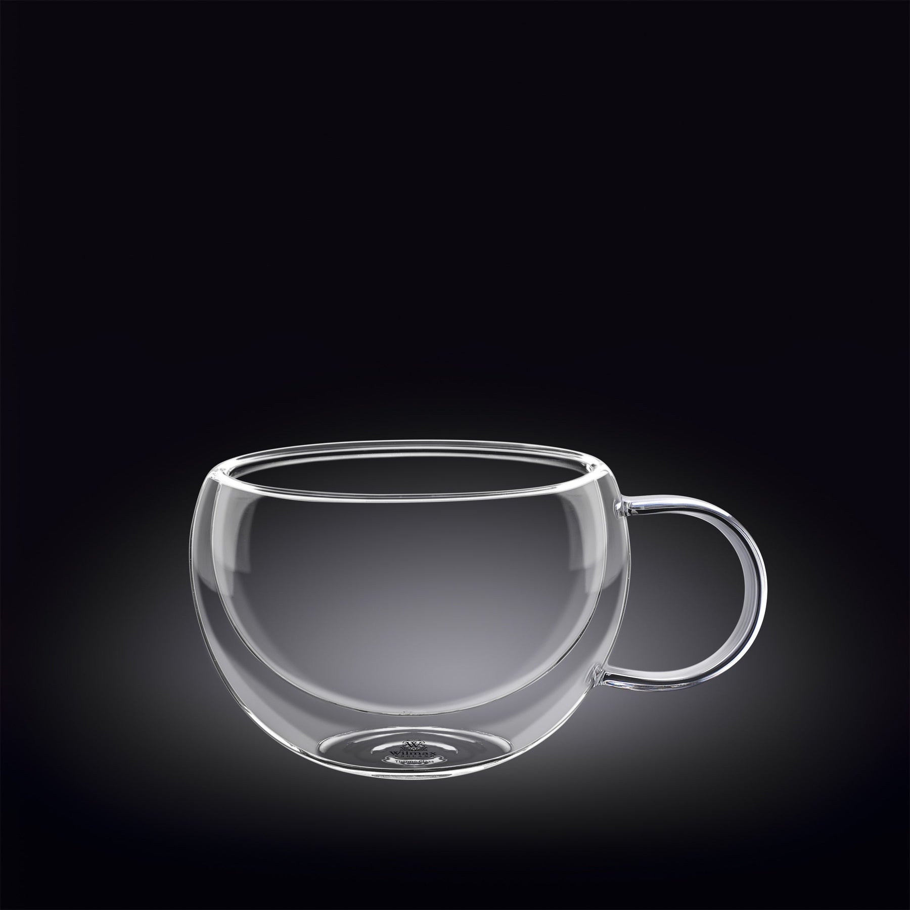 Wilmax Doppelwandiger Becher 300 ml Transparent WL-888769/A