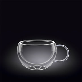 Wilmax Doppelwandiger Becher 300 ml Transparent WL-888769/A