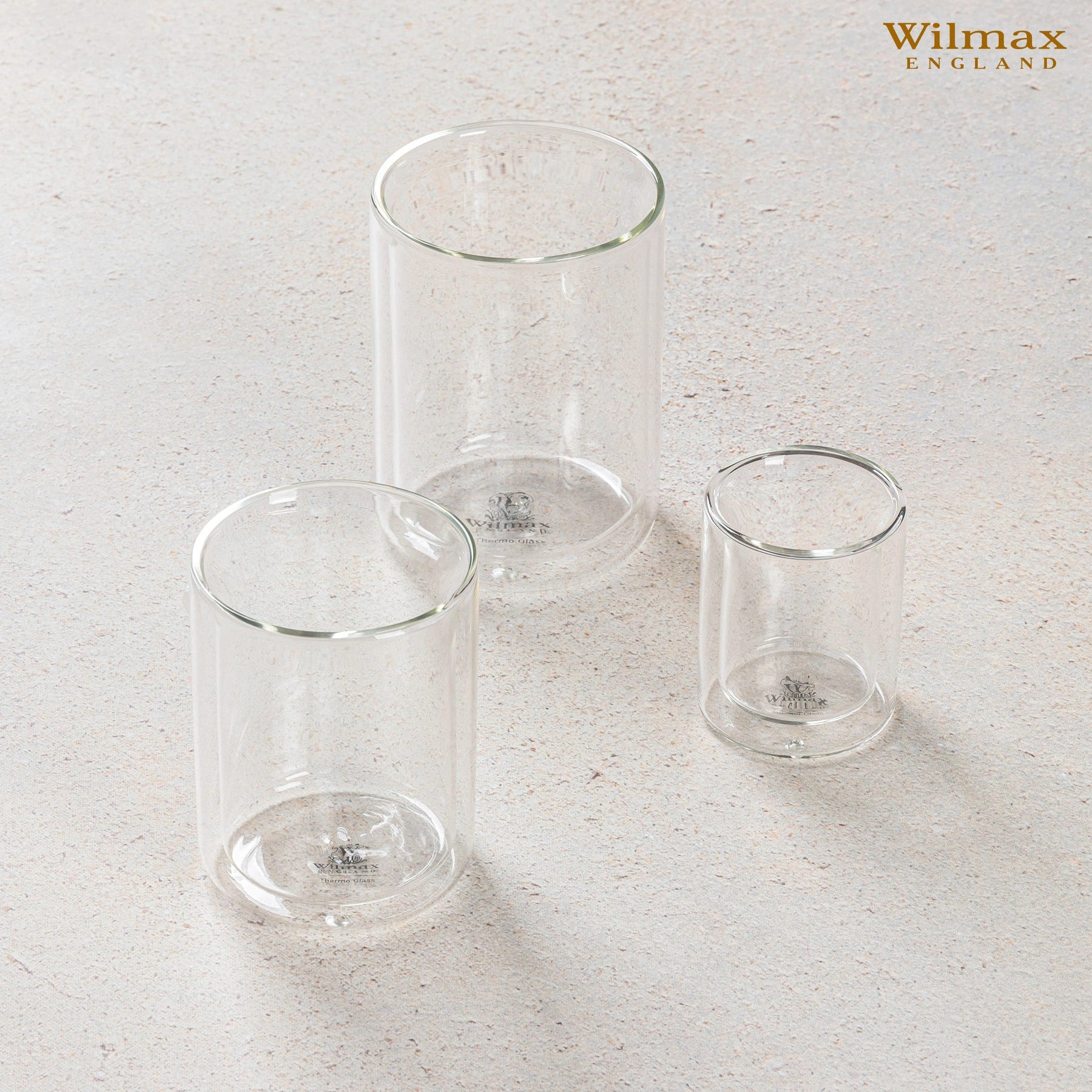 Wilmax Doppelwandiges Thermoglas