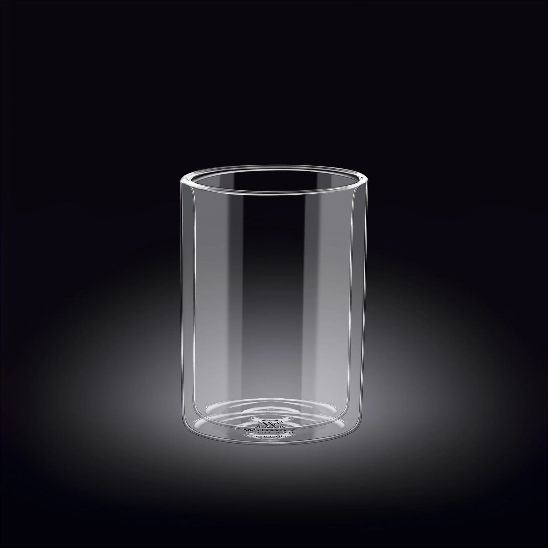 Wilmax Doppelwandiges Thermoglas 400 ml Transparent WL-888785/A