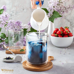 Wilmax Sahnekännchen 300 ml Weiß Porzellan WL-995020/A
