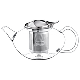 Wilmax Teekanne 1550 ml Thermoglas Edelstahlfilter WL-888806/A