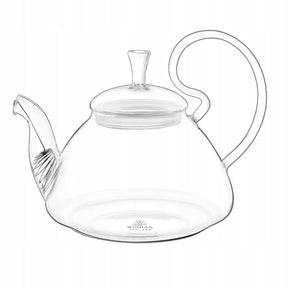 Wilmax Teekanne 800 ml hitzebeständiges Borosilikatglas