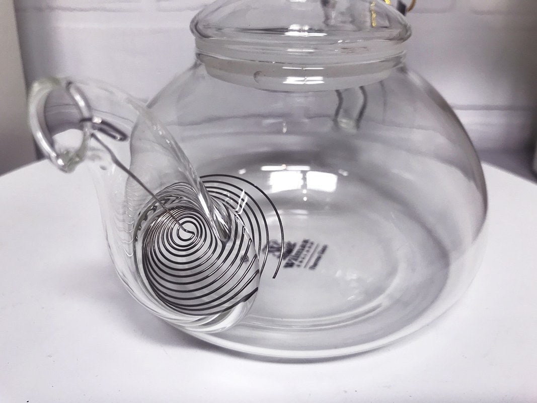 Wilmax Teekanne 800 ml hitzebeständiges Borosilikatglas