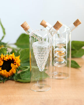 Wilmax Öl-/Essigflasche 250/50 ml Glas