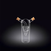 Wilmax Öl- und Essigflasche 250/50 ml Glas WL-888955/A