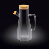 Wilmax Ölflasche 900 ml Glas mit Ausgießer und Filter WL-888958/A