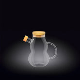 Wilmax Ölflasche 450 ml Glas mit Ausgießer und Filter WL-888961/A
