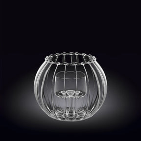 Wilmax Teelichthalter 12 x 10 cm Thermoglas WL-888976/A