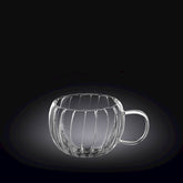 Wilmax Doppelwandiger Thermoglas-Becher