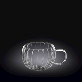 Wilmax Doppelwandiger Thermoglas-Becher