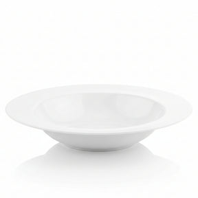 Wilmax Tiefer Teller 28 cm 800 ml aus Porzellan, Weiß WL-991219/A