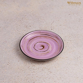 Wilmax Tasse-Untertasse 300 ml Lavendel Porzellan 6er Set WL-669736/AB6