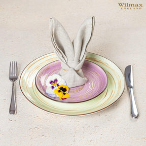 Wilmax Teller 20 cm Pistazie Porzellan 6er Set WL-669112/A6