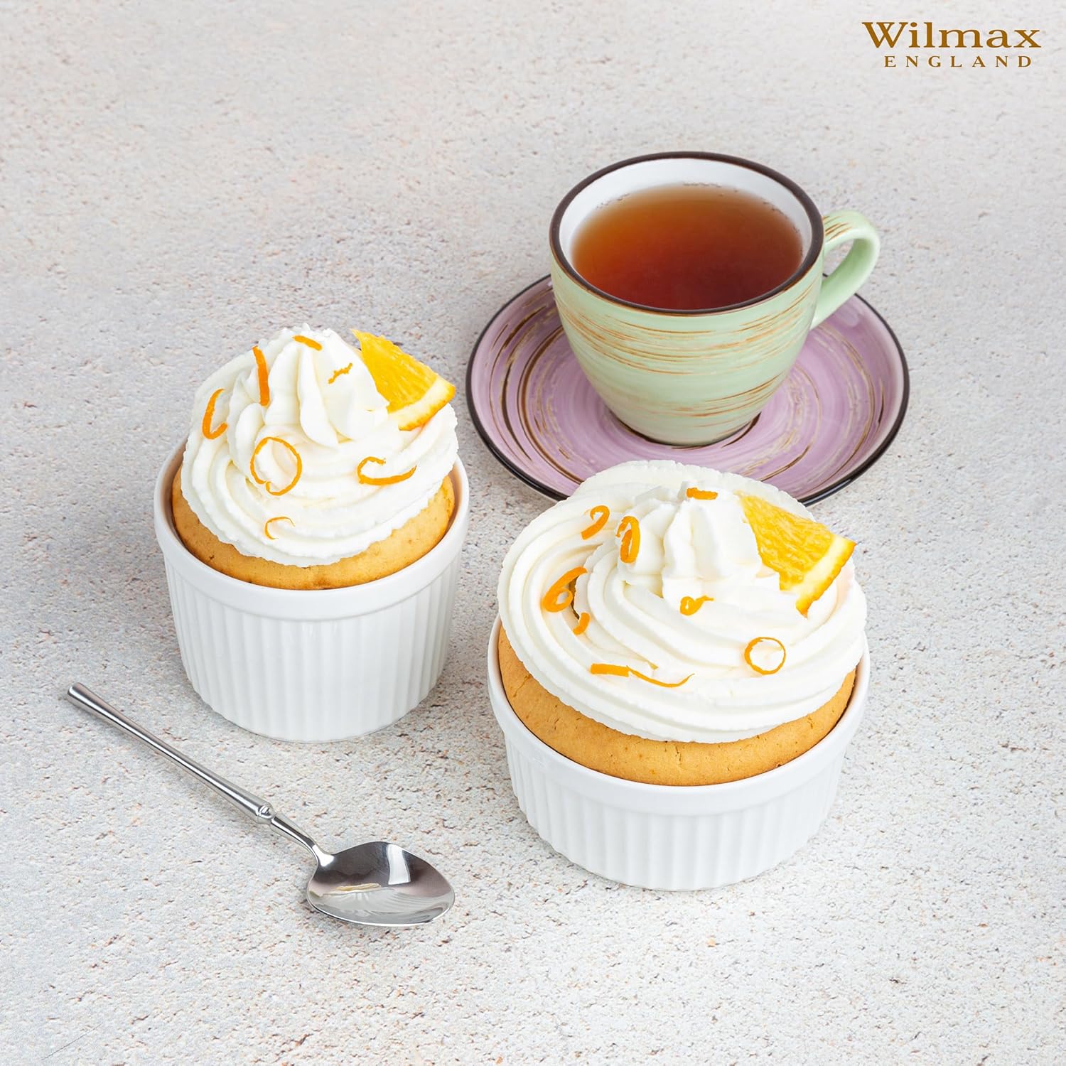 Wilmax Ramekin 270 ml Porzellan Weiß WL-996135/A
