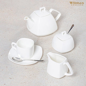 Wilmax Milchkännchen 310 ml Weiß Porzellan Ilona WL-995027/1C