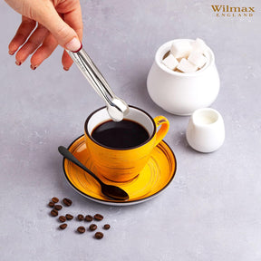 Wilmax Espressotasse 110 ml Gelb Porzellan