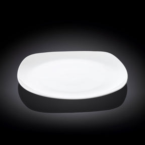 Wilmax Dessertteller 19.5 cm aus Porzellan, Weiß WL-991001/A