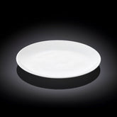 Wilmax Dessertteller 18 cm aus Porzellan, Weiß
