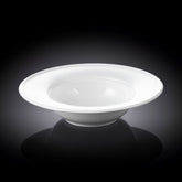 Wilmax Tiefer Teller 23 cm 395 ml aus Porzellan, Weiß WL-991020/A