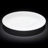 Wilmax Servierplatte 30.5 cm aus Porzellan, Weiß