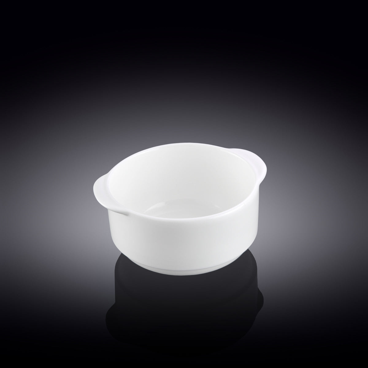 Wilmax Suppentasse 330 ml 11 cm aus Porzellan, Weiß WL-991127/A