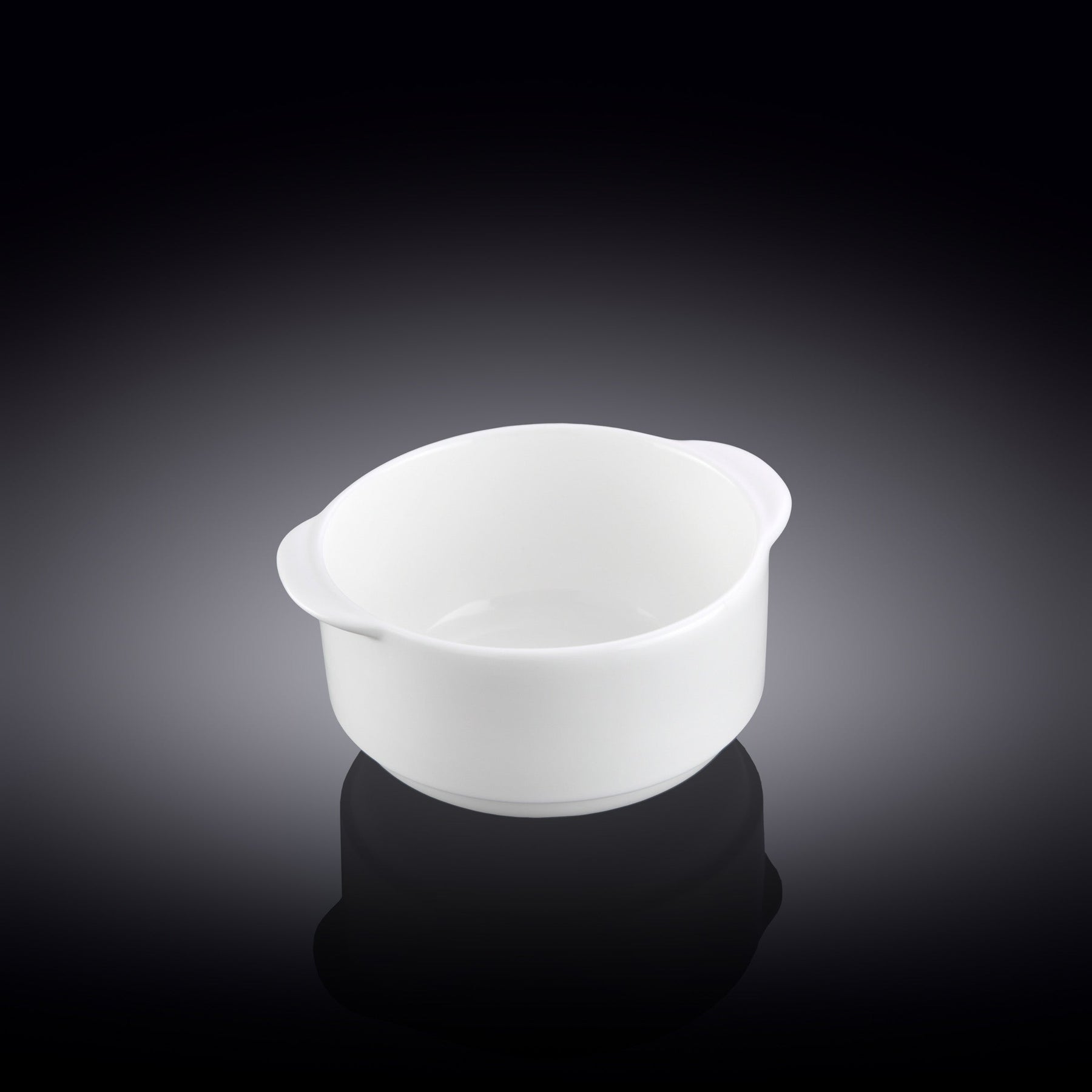 Wilmax Suppentasse 330 ml 11 cm aus Porzellan, Weiß WL-991127/A