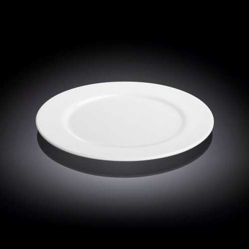 Wilmax Dessertteller 18 cm aus Porzellan, Weiß WL-991177/A