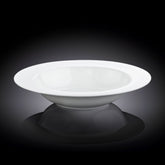 Wilmax Tiefer Teller 25.5 cm 600 ml aus Porzellan, Weiß WL-991218/A