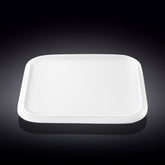 Wilmax Servierplatte 31 x 31 cm aus Porzellan, Weiß WL-991229/A