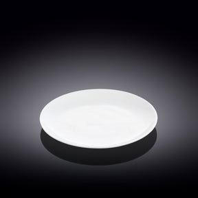 Wilmax Dessertteller 18 cm aus Porzellan, Weiß WL-991246/A