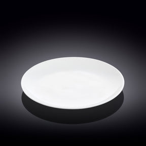 Wilmax Speiseteller 25.5 cm aus Porzellan, Weiß WL-991249/A