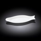 Wilmax Fischplatte 25.5 cm aus Porzellan Weiß WL-992007/A
