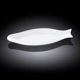 Wilmax Fischplatte 31.5 cm aus Porzellan Weiß WL-992008/A
