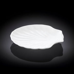 Wilmax Fischplate 18 cm aus Porzellan, Weiß WL-992012/A