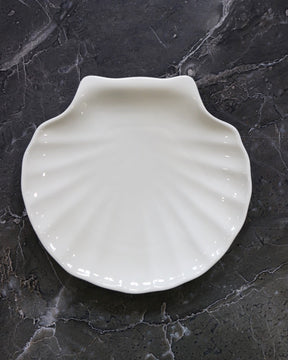 Wilmax Fischplate 18 cm aus Porzellan, Weiß WL-992012/A