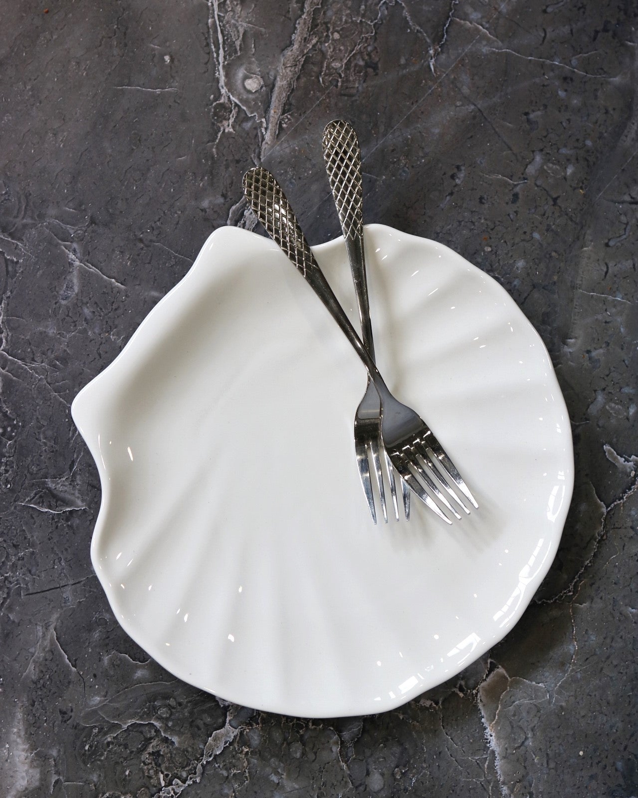 Wilmax Fischplate 18 cm aus Porzellan, Weiß WL-992012/A