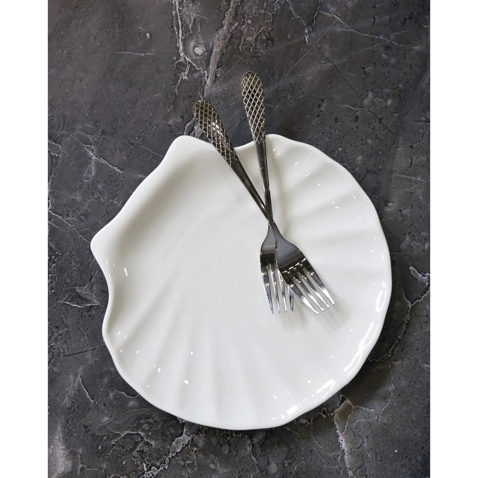 Wilmax Fischplate 25.5 cm aus Porzellan, Weiß WL-992014/A