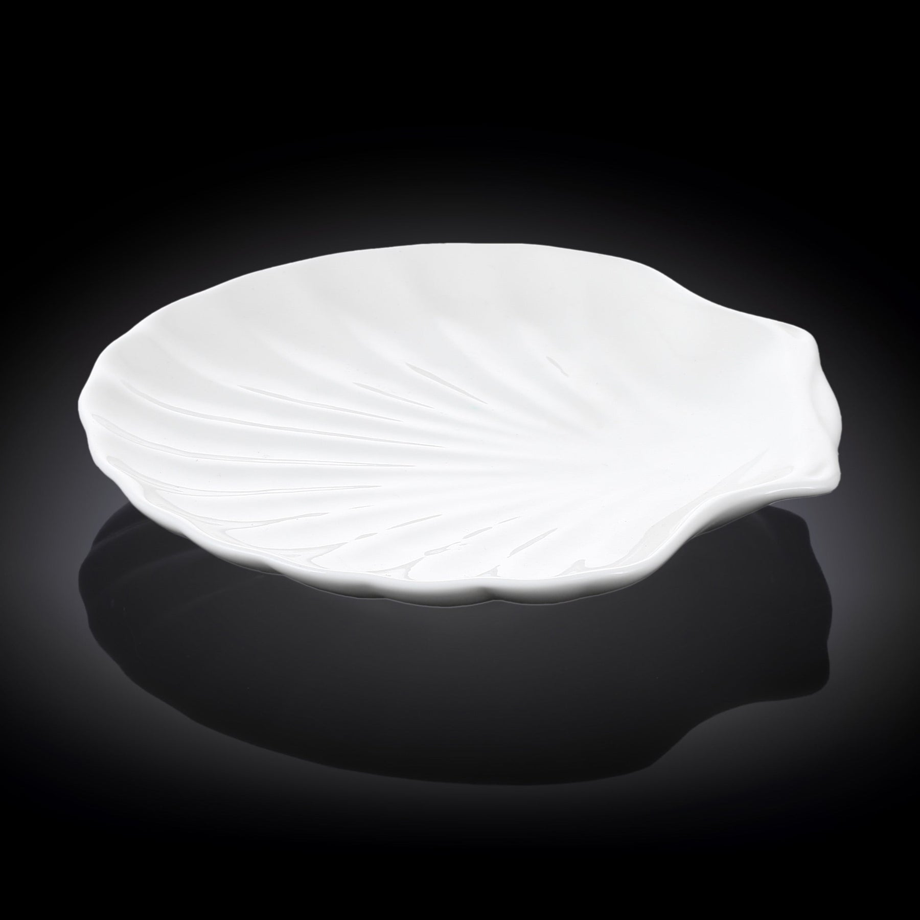 Wilmax Fischplate 25.5 cm aus Porzellan, Weiß WL-992014/A