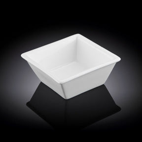 Wilmax Schale 250 ml 11 cm aus Porzellan, Weiß WL-992387/A