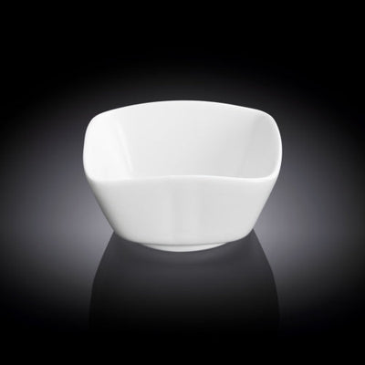 Wilmax Schale 140 ml 9 cm aus Porzellan, Weiß WL-992425/A