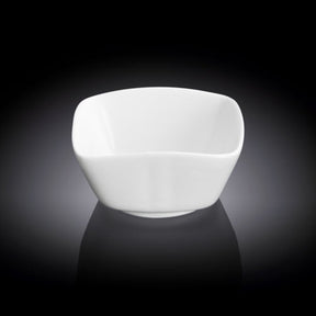 Wilmax Schale 140 ml 9 cm aus Porzellan, Weiß WL-992425/A
